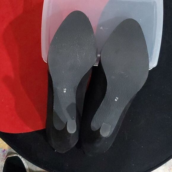 Jon Josef Ryder Suede Booties in Black Size 10 - Picture 12 of 15